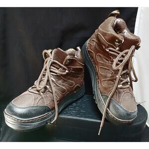 COUGAR PAWS Roofing boots Suze 7 USA Style CPES Brown & Black Leather Uppers